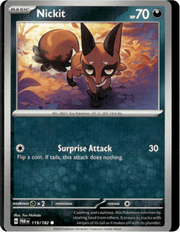 2023 Nickit #119 Paradox Rift