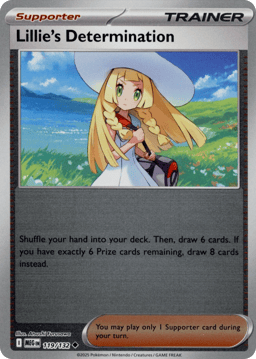 2025 Lillie's Determination #119 Mega Evolution