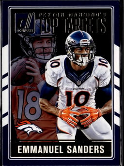 2016 Emmanuel Sanders #7 Peyton Manning's Top Targets