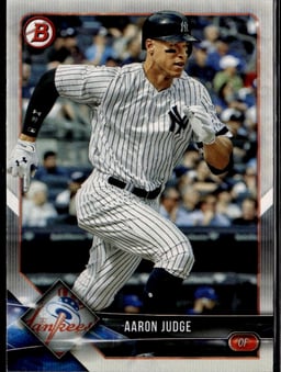2018 Aaron Judge #24 Bowman