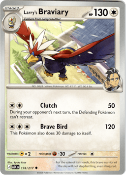 2026 Larry's Braviary #174 Ascended Heroes