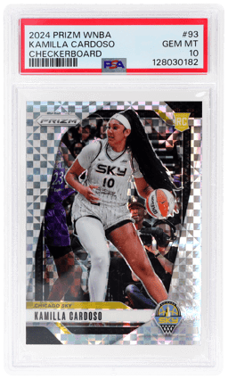 2024 Panini Prizm WNBA Checkerboard Kamilla Cardoso #93 PSA 10