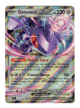 2025 Genesect ex #67 Black Bolt