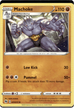 2020 Machoke #25 Champion's Path
