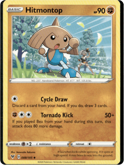2020 Hitmontop #88 Vivid Voltage