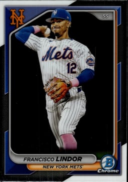 2024 Francisco Lindor #35 Bowman Chrome