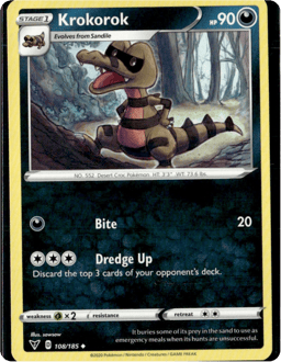 2020 Krokorok #108 Vivid Voltage