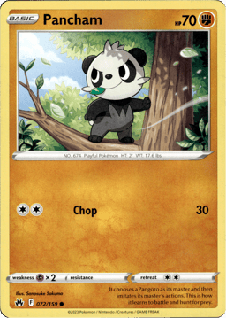 2023 Pancham #72 Crown Zenith