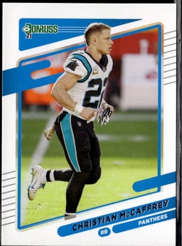 2021 Christian McCaffrey #219 Donruss