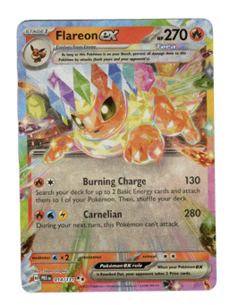 2025 Flareon ex #14 Prismatic Evolutions