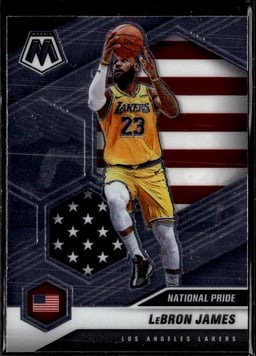 2021 LeBron James #247 Mosaic National Pride
