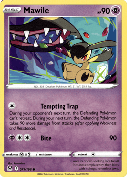 2022 Mawile #71 Lost Origin