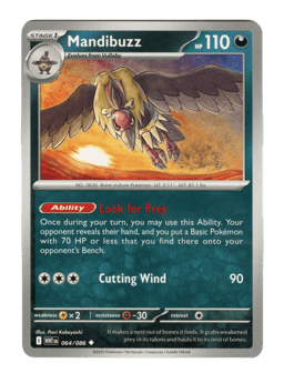 2025 Mandibuzz #64 White Flare