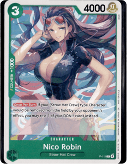 2022 Nico Robin (Heroines Battle Pack) #P-111 One Piece Promotion Cards