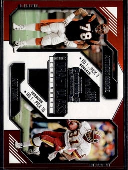 2024 Anthony Munoz / Art Monk #4 Contenders Historic Draft Class