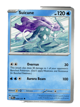 2025 Suicune #24 Prismatic Evolutions