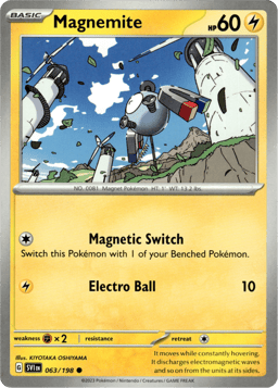 2023 Magnemite #63 Scarlet & Violet