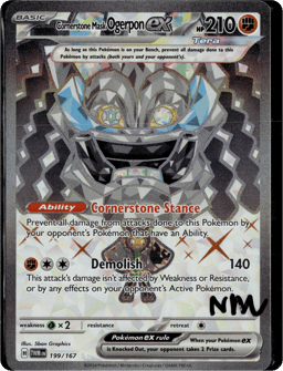 2024 Cornerstone Mask Ogerpon ex #199 Twilight Masquerade