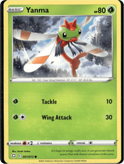 2021 Yanma #1 Shining Fates