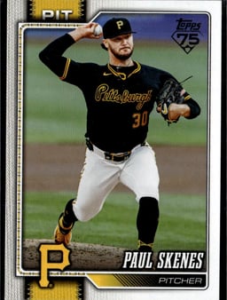 2026 Paul Skenes #100 2025 Topps Series 1