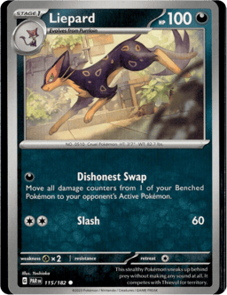 2023 Liepard #115 Paradox Rift