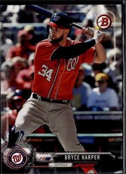 2017 Bryce Harper #3 Bowman