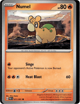 2024 Numel #11 Paldean Fates