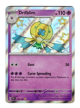 2024 Drifblim #156 Paldean Fates