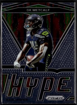 2020 DK Metcalf #8 Prizm Hype