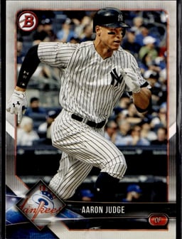 2018 Aaron Judge #24 Bowman
