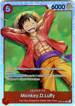 2025 Monkey.D.Luffy (foil) #14 EX Gear 5