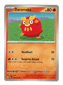 2023 Darumaka #34 Obsidian Flames