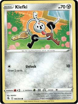 2021 Klefki #186 Fusion Strike