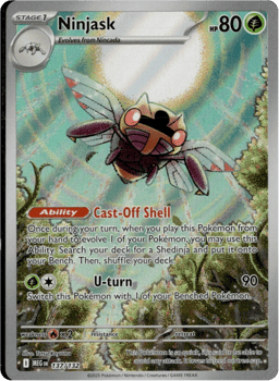 2025 Ninjask #137 Mega Evolution
