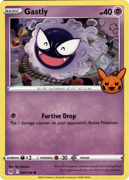 2020 Gastly #064/196 Miscellaneous Cards & Products