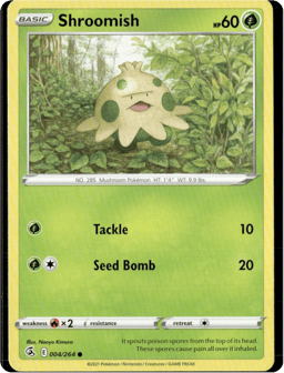 2021 Shroomish #4 Fusion Strike