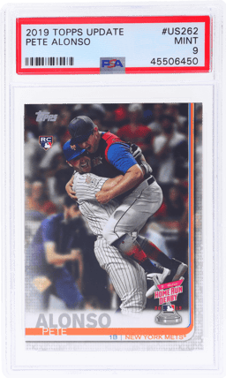2019 Topps Update Pete Alonso #US262 PSA 9