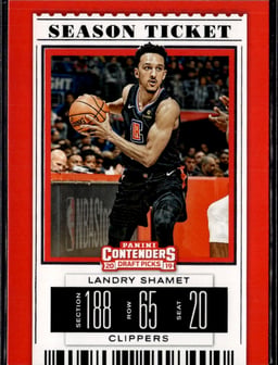 2019 Landry Shamet #36 Contenders Draft Picks
