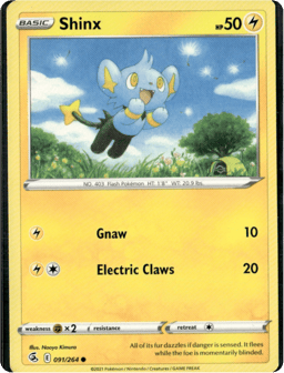2021 Shinx #91 Fusion Strike