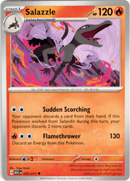 2026 Salazzle #35 Ascended Heroes