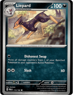 2023 Liepard #115 Paradox Rift