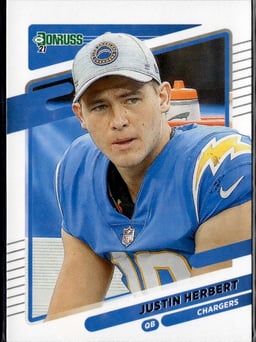 2021 Justin Herbert #70 Donruss