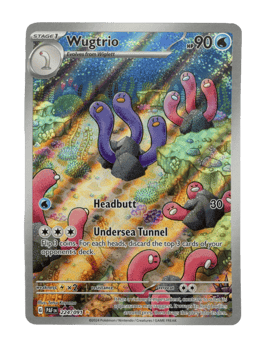 2024 Wugtrio #224 Paldean Fates
