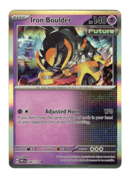 2025 Iron Boulder #46 Prismatic Evolutions