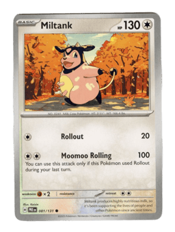 2025 Miltank #81 Prismatic Evolutions