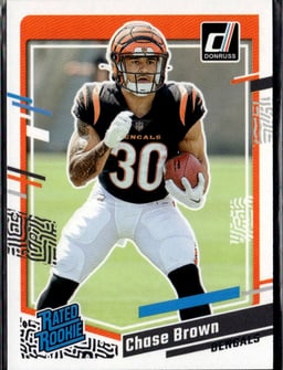 2023 Chase Brown #318 Donruss