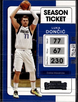 2021 Luka Doncic #18 Contenders