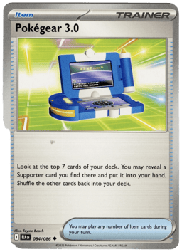 2025 Pokégear 3.0 #84 Black Bolt