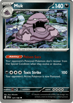 2023 Muk #127 Scarlet & Violet