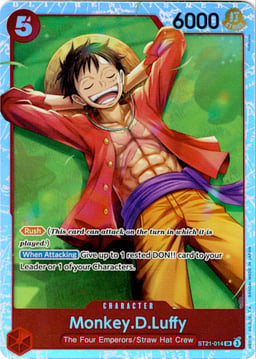 2025 Monkey.D.Luffy (foil) #14 EX Gear 5